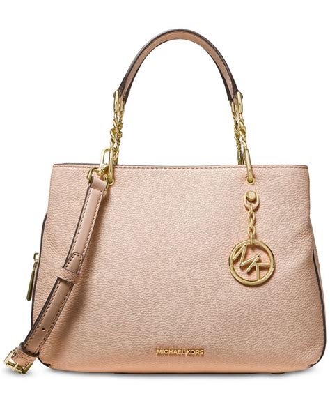 michael michael kors lillie pebble leather satchel|Michael Kors Lillie Pebble Leather Satchel .